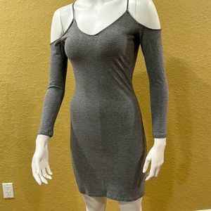 SOLD OUT: H&M Dovided cold shoulder tank dress size M